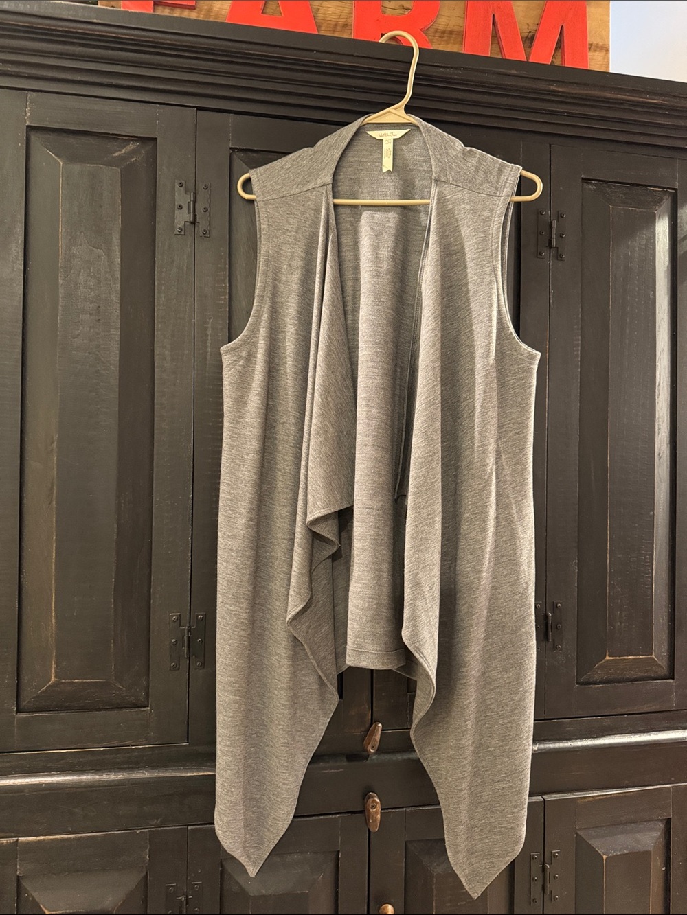 Matilda Jane Soft Heather Gray Knit Vest